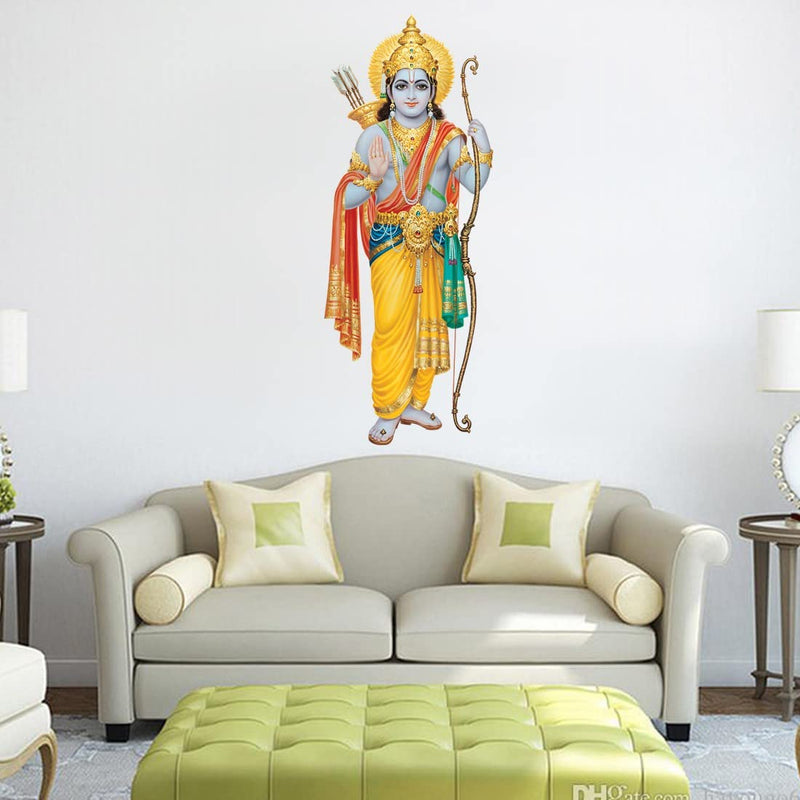 god & god's Large Wall Sticker JUST Peel & Stick Size 50 or 60 cm Pack of 1 (Code GS552