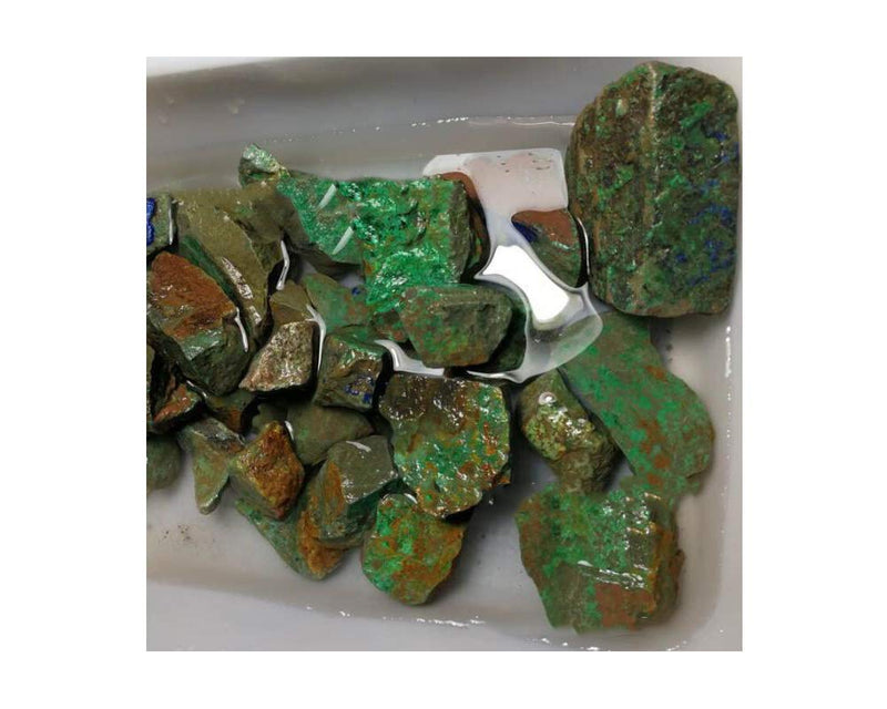 200g Natural Black Green Blue Phoenix Rough Rocks Natural Stones for Arts, Crafts, Tumbling, Cabbing, Polishing, Wire Wrapping, Wicca and Reiki Crystal Healing (Phoenix Stone)