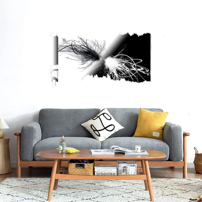 GADGETS WRAP Printed Wall Decal Sticker Scratched Paper Style Wall Decal (90cm x 50cm) - Two Sparks