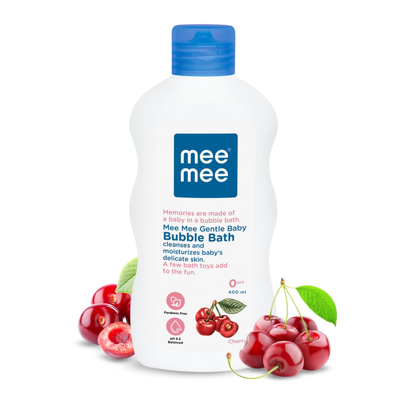 Mee Mee Gentle Baby Bubble Bath, White, 500ml