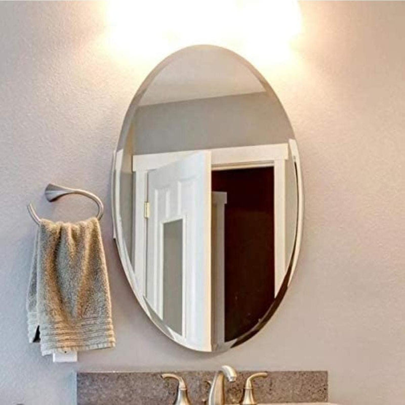 windowera Oval mirror 12" inch × 18" inch