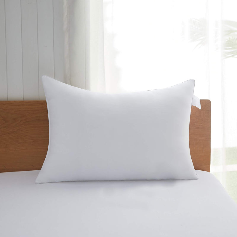 Sleep Soundly With Soo Jaoo: Pack Of 1 Microfiber Pillows For Ultimate Comfort, White