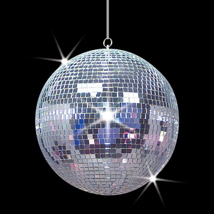 WPS DISCO MIRROR BALL for Birthday, Party, Cafe, Home, Banquet, Event,( 8 Inch) (Silver)