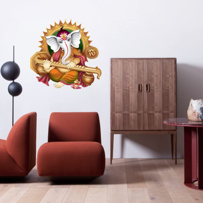 god & god's Large Wall Sticker JUST Peel & Stick Size 50 or 60 cm Pack of 1 (Code GS524