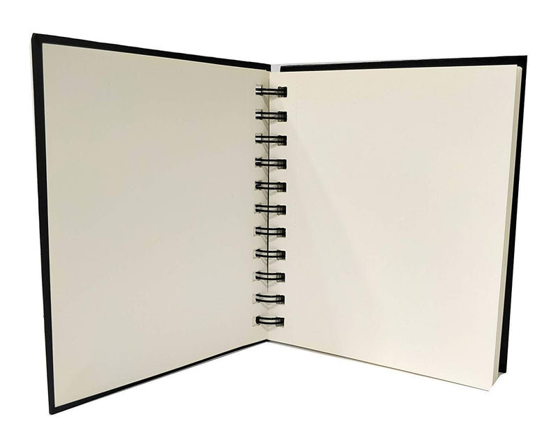 Brustro Artists Wiro Bound Sketch Book, A4 Size, 120 Pages, 160 GSM (Acid Free)