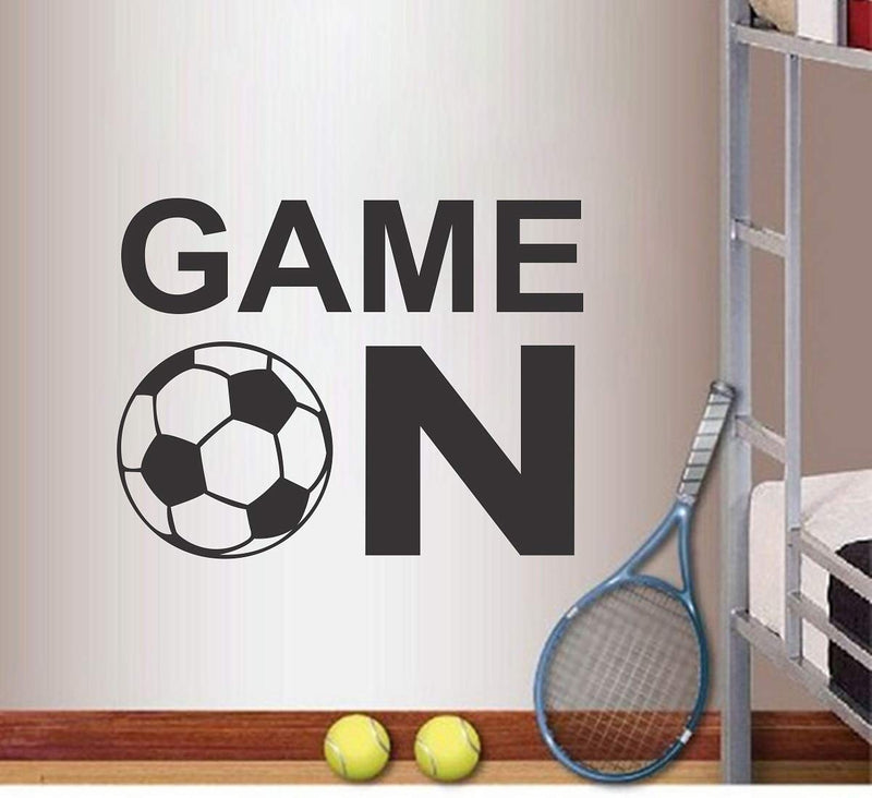 Tuffuk Game On Large Vinyl Wallstickers for Home Decorations(50 cm x 30 cm)4TZ005