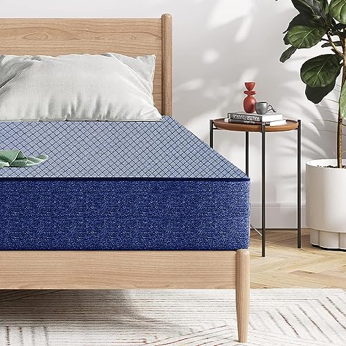 TRENDY VIBES (72X42X5 Hard & Soft Foam 5 Inches Single Size Mattress, Medium Firm