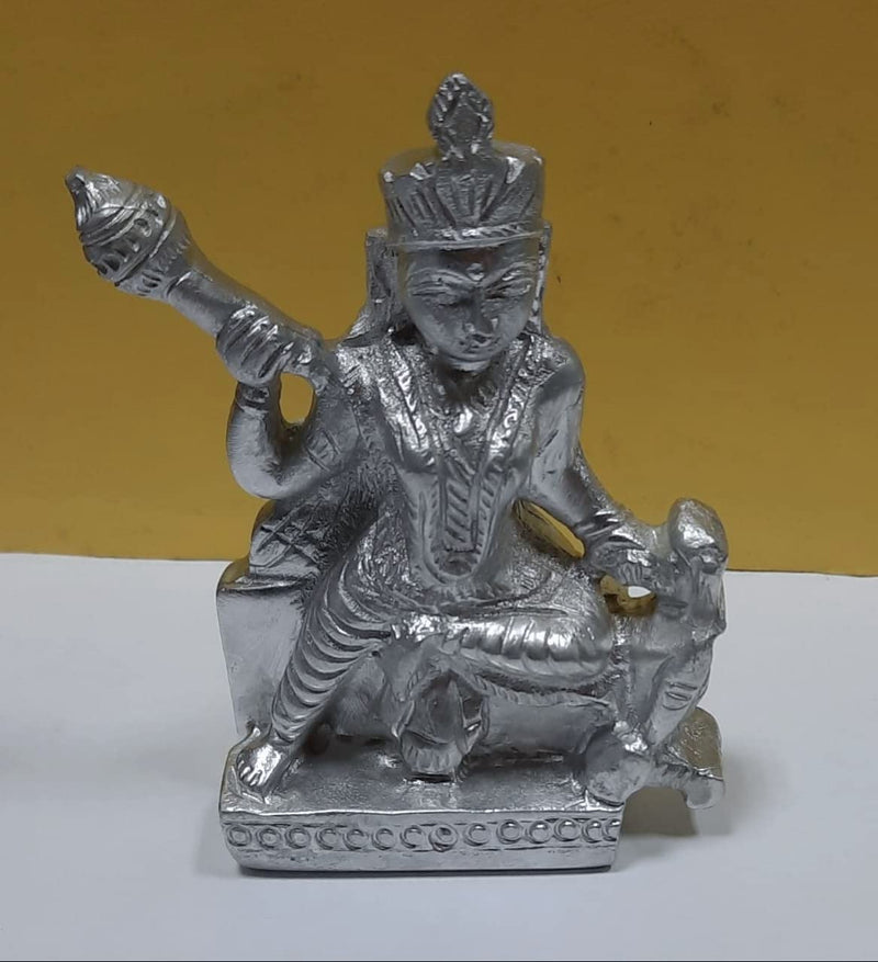 Astro Devam Original Parad Bagalamukhi Murti - Showpiece Set for Gift/Pooja/Diwali Puja Energised for Home Temple, Puja and Office Prosperity and Wealth AAA Quality Lab Certified 400gm