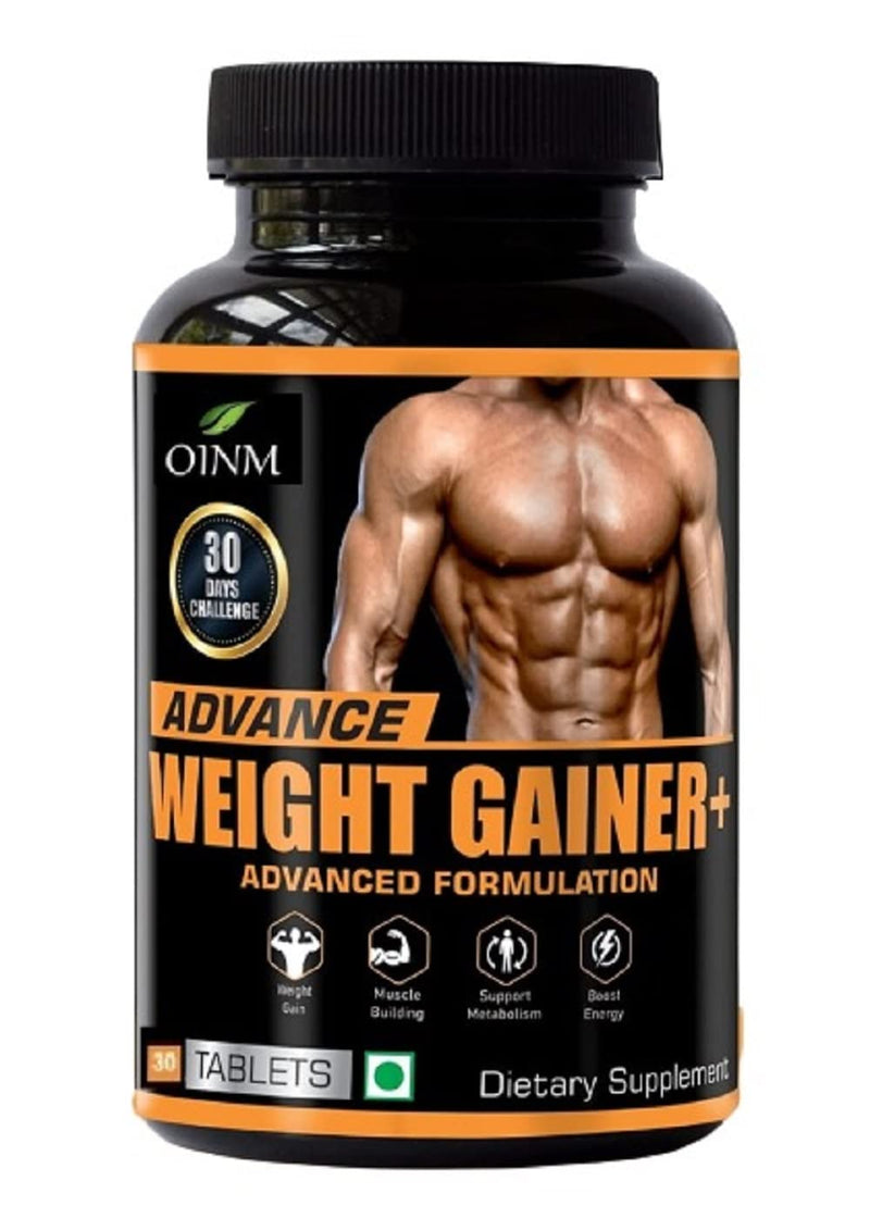 OINM ADVANCE Weight Gainer + 30 Capsule (Advance Formulation) Ayurvedic Medicine for Boys Girls