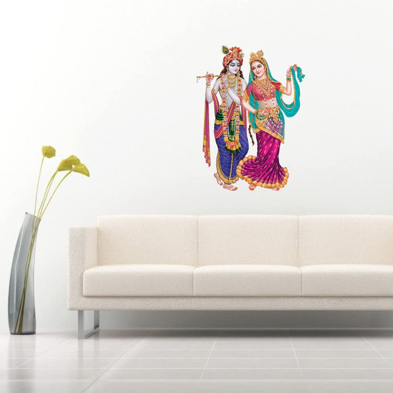 god & god's Large Wall Sticker JUST Peel & Stick Size 50 or 60 cm Pack of 1 (Code GS1336