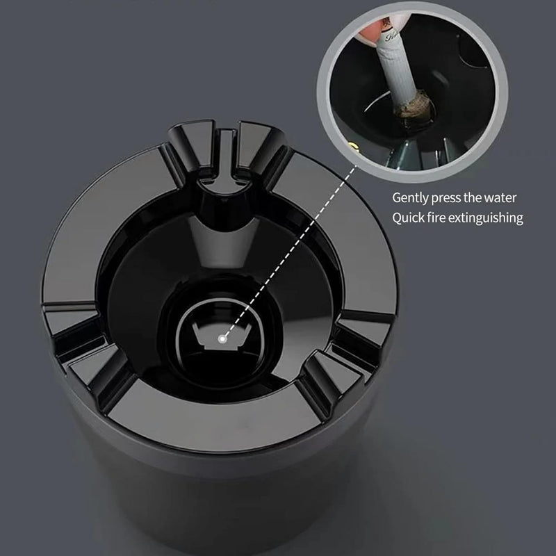 SOCATHEY Car Cigarette Ashtray with Lid & Water Tank - Portable Detachable Vehicle Ashtray Cigarette Ashtray Windproof Creative Ashtray With Funnel for Outdoor Travel or Home Office.2024