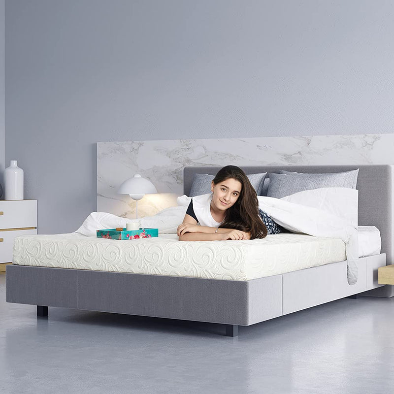 WHITE BERRY Latexo: Bestselling 8” Mattress with 100% Natural Latex with Memory Foam, 3 Zone high Resilience Foam and Open Cell Support Foam – Firmness: Medium Soft, King Bed Mattress [75 X 72 X 8]