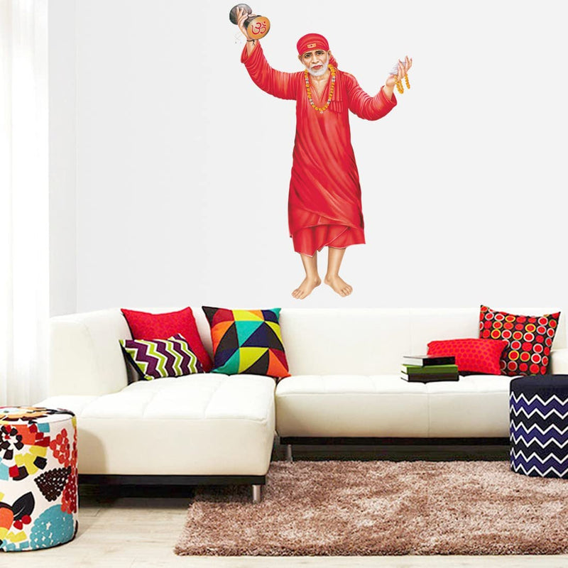 god & god's Large Wall Sticker JUST Peel & Stick Size 50 or 60 cm Pack of 1 (Code GS1393