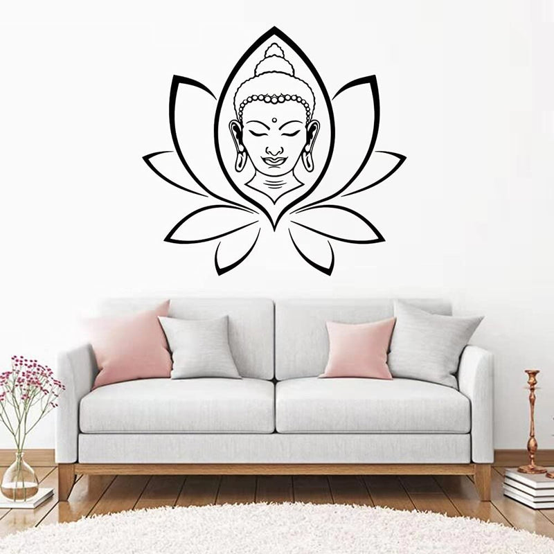 GADGETS WRAP Vinyl Decal Sticker Holy Buddha (Item Finish Size : 60cm x 57cm)