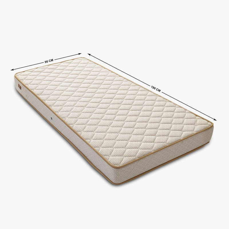 Home Centre Restomax Pro 6" Bonnel Spring Mattress 90 x 190 cm, Beige (MATTRESS-20)