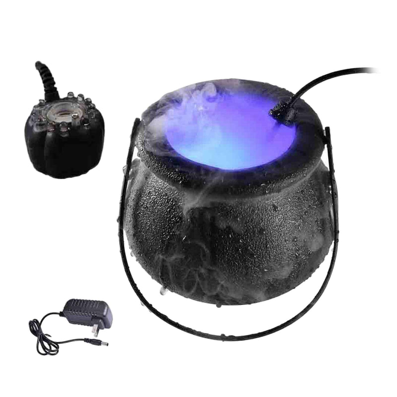 CALANDIS® Mist Maker Fogger Fog Mister 12 Led Lights Party Aquarium Water Fountain