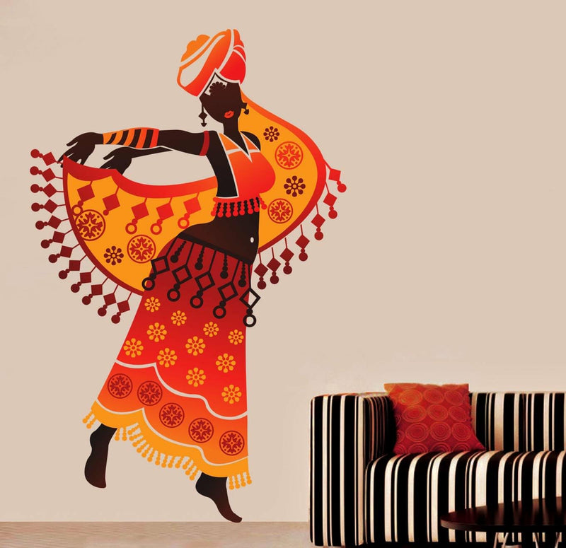 GADGETS WRAP 'Beautiful Arabian Dancer' Wall Sticker