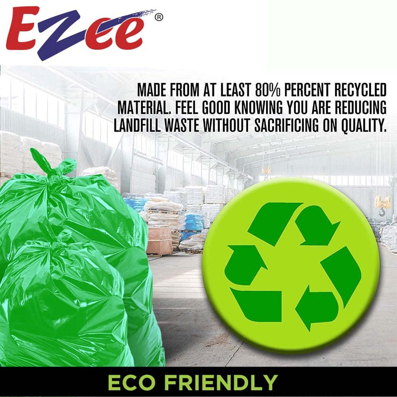 Ezee Premium Garbage Bags for Dustbin/Trash Bag | 30 Pcs | Extra Large 30 X 37 Inches | 10 Pcs x Pack of 3