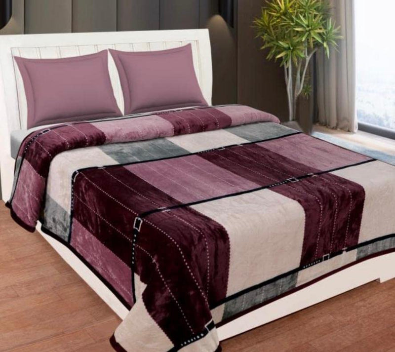 ELSTONE All Season Double Bed Ac Blanket, Ultra Soft, Lightweight, Special for Diwali Gift, with a Fancy Bag Packing Color