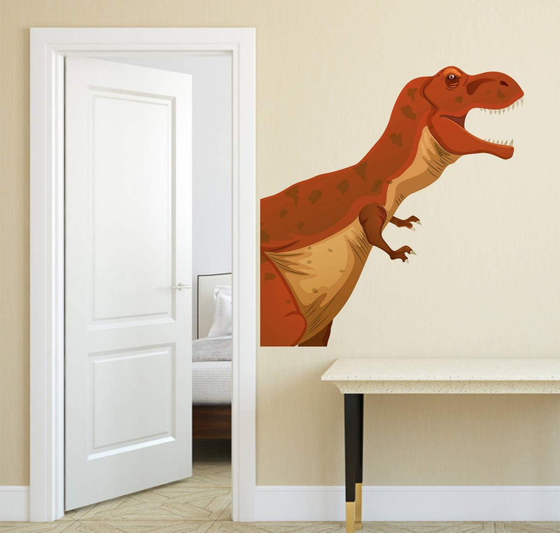 Tuffuk Dinosaur Large Vinyl Wallstickers for Home Decorations(60 cm x 70 cm)5TZ210