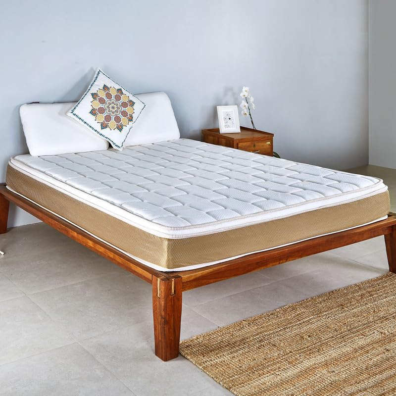 Restolex Body Align Pro - Orthopedic Mattress with Euro TopKing| Beige 75 X 72