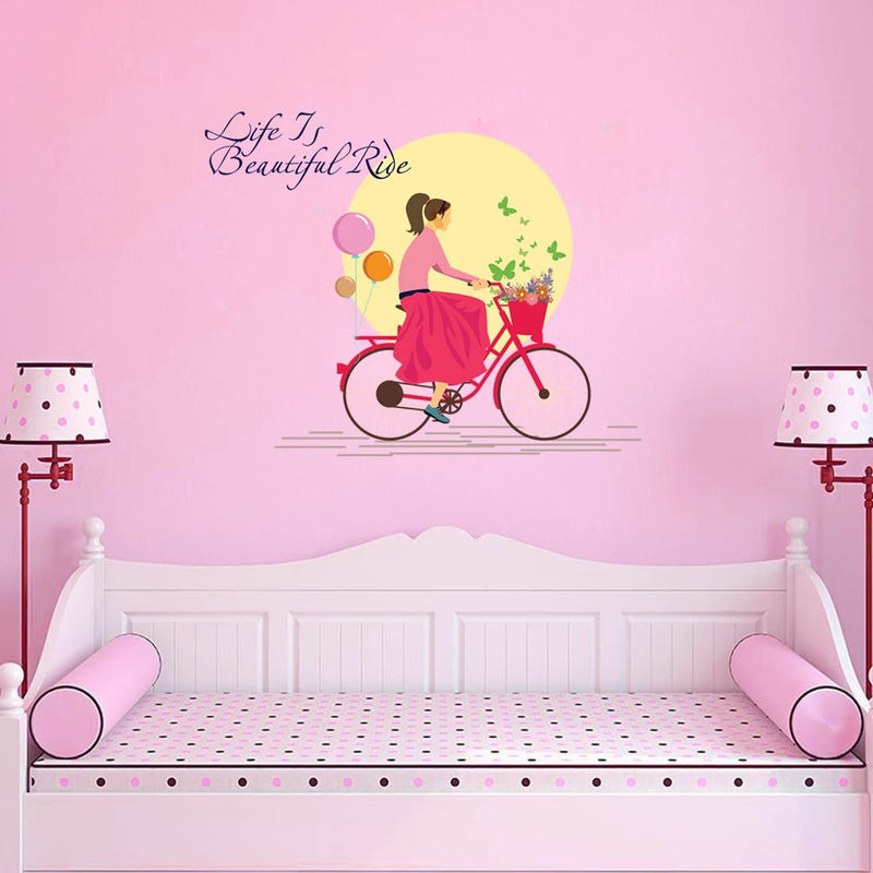 god & god's Large Wall Sticker JUST Peel & Stick Size 50 or 60 cm Pack of 1 (Code GS836