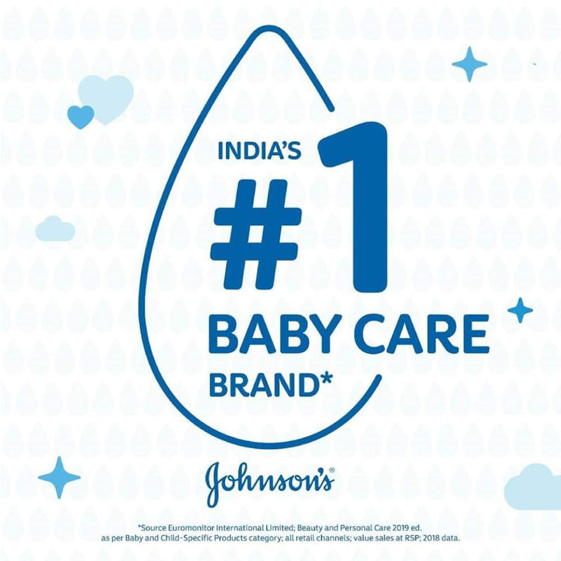 Johnson's Non-Sticky Baby Oil with Vitamin E for Easy Spread and Massage (Clear, 500ml)