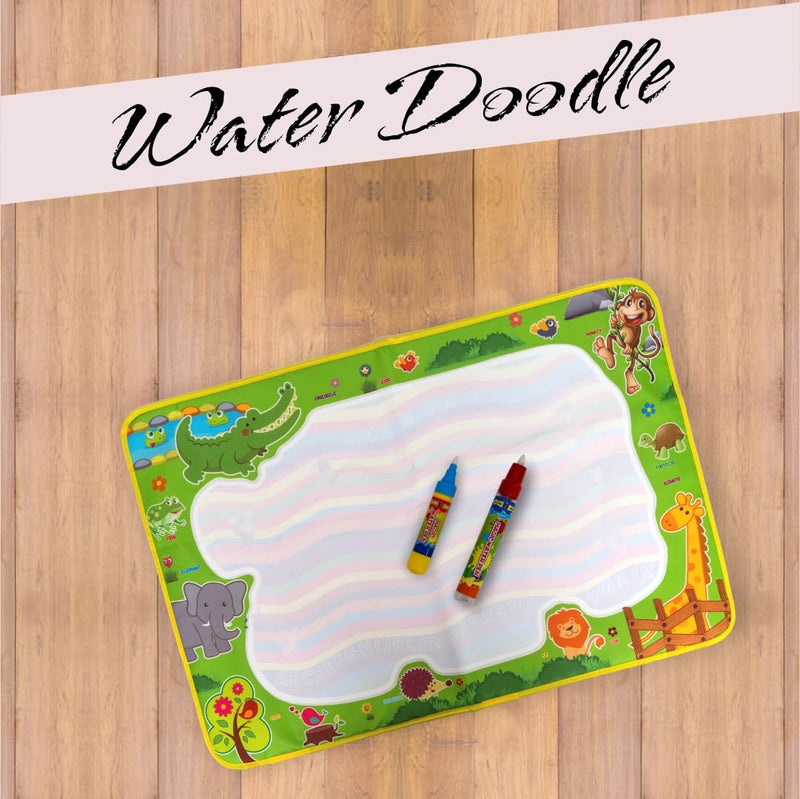 ESnipe Mart Polyester Water Doodle Mat For Kids - Combo Of 3Pcs,Gift For 3 Year Old Girl|Gifts For Girls Age 6-7|Toys For 1 Year Old Boy|Toys For 4 Year Old Girl|Water Drawing Mat For Kids|Magic Pen