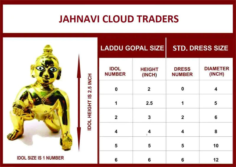 Jahnavi Laddu Gopal Ji Woollen Blanket / Kambal / Rajai for Winter (Ladoo Gopal Dress Blanket) (1 Pc)