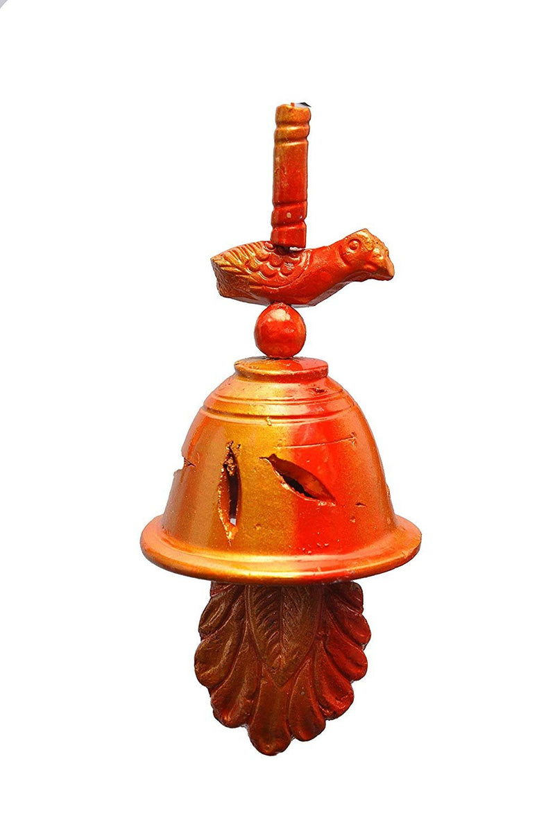 THE HIMALAYA CRAFT Terracotta Wind Chime (Standard, Multicolour) -9 Bells