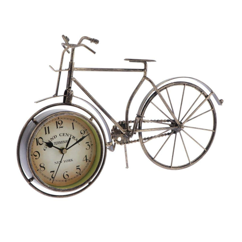 LOOM TREE Metal Bicycle Bike Clock Home Decoration Table Clock