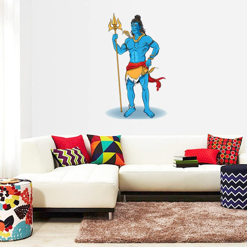 god & god's Large Wall Sticker JUST Peel & Stick Size 50 or 60 cm Pack of 1 (Code GS19