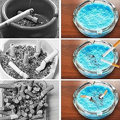 SHREE SANT ENTERPRISE Disposable Ashtray Portable Creative Smoke Sand Ashtray Wash Out Ashtray Smoke Sand-Disposal Ashtray with Magical Sand for Cigarettes-Home Decor Accents & Ashtrays-3 PC