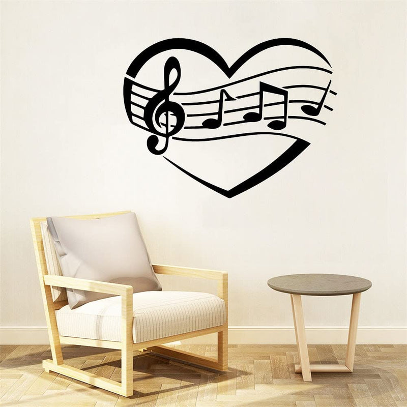 GADGETS WRAP Vinyl Decal Sticker Note Vinyl Music (Item Finish Size : 75cm x 57cm)