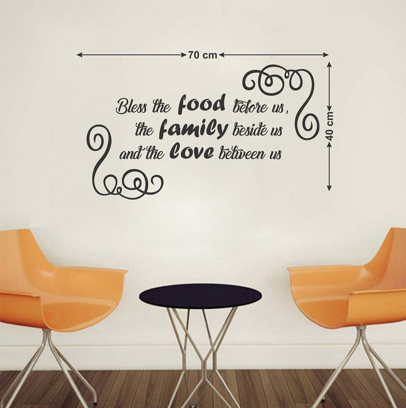 Tuffuk Quotes Large Vinyl Wallstickers for Home Decorations(70 cm x 40 cm)4TZ097