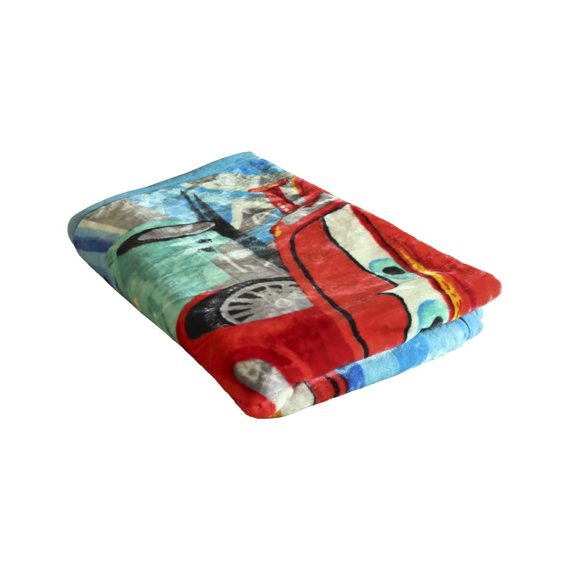 Signature Super Soft Character Series 300TC Blanket (Car's) (Cars)