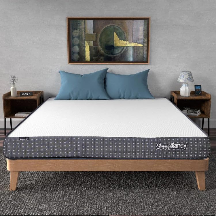 Sleepcandy Impression Mattress | ShapeSense Orthopedic Impression Foam Mattress -King Size-78"x72"x5"