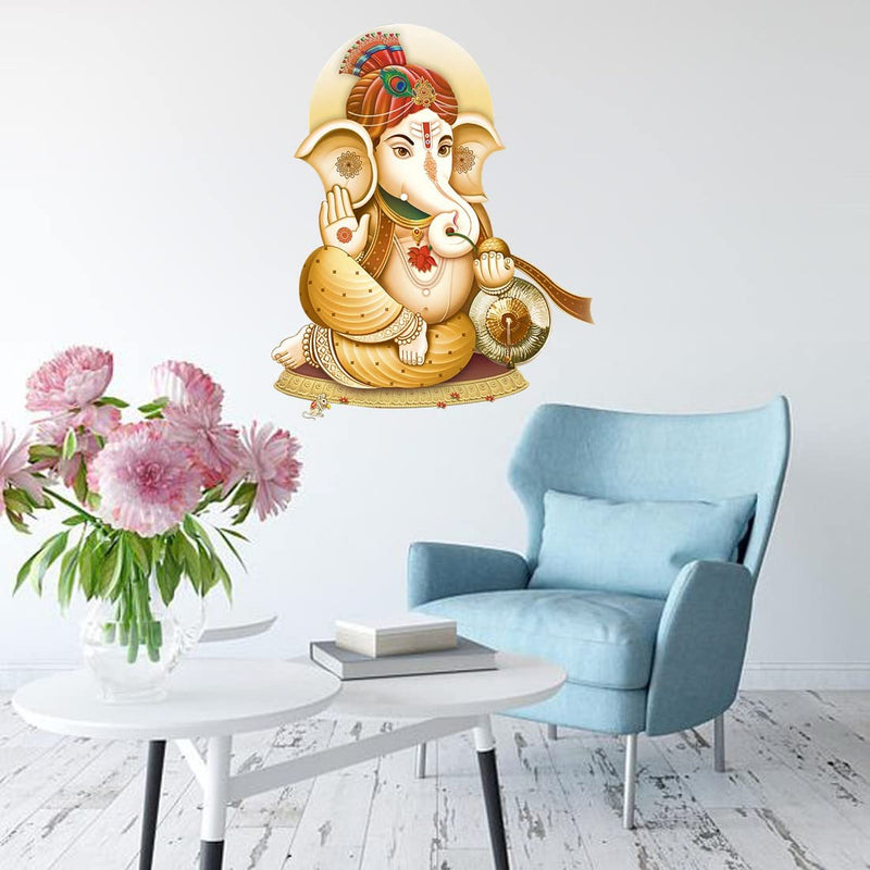 god & god's Large Wall Sticker JUST Peel & Stick Size 50 or 60 cm Pack of 1 (Code GS1508