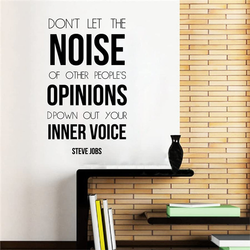 GADGETS WRAP Wall Decal Vinyl Sticker Wall Decoration - Don't let The Noise of People