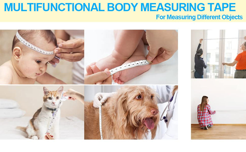 SPAREQUE Body Measuring Tape body tape Retractable inch tape for measurement for body with Lock Pin and Push Button 150cm Tape Measure for Fat Measurement and Weight Loss Sewing Tape Tailor Tape