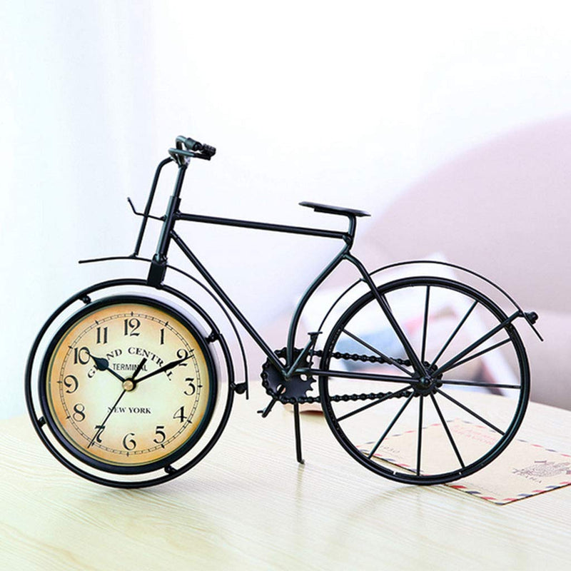 LOOM TREE Metal Bicycle Bike Clock Home Decoration Table Clock