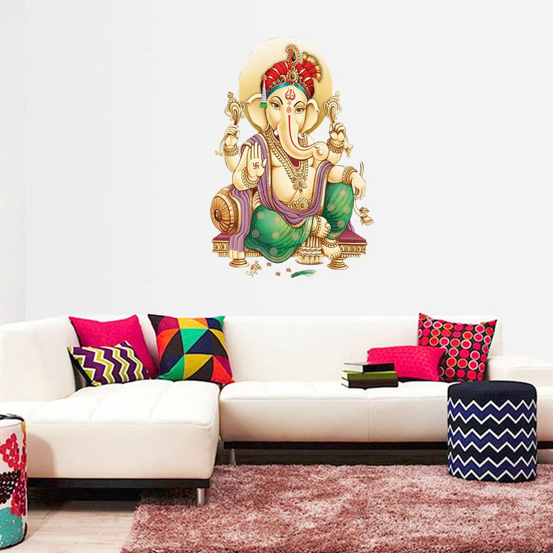 god & god's Large Wall Sticker JUST Peel & Stick Size 50 or 60 cm Pack of 1 (Code GS921