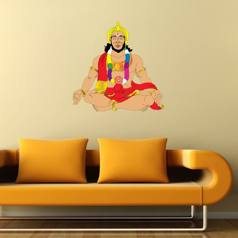 god & god's Large Wall Sticker JUST Peel & Stick Size 50 or 60 cm Pack of 1 (Code GS1516