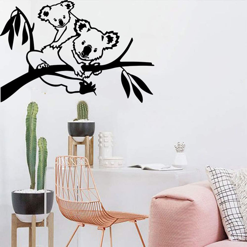 GADGETS WRAP Vinyl Decal Sticker Family Koala Tree Branch (Item Finish Size : 84cm x 56cm)