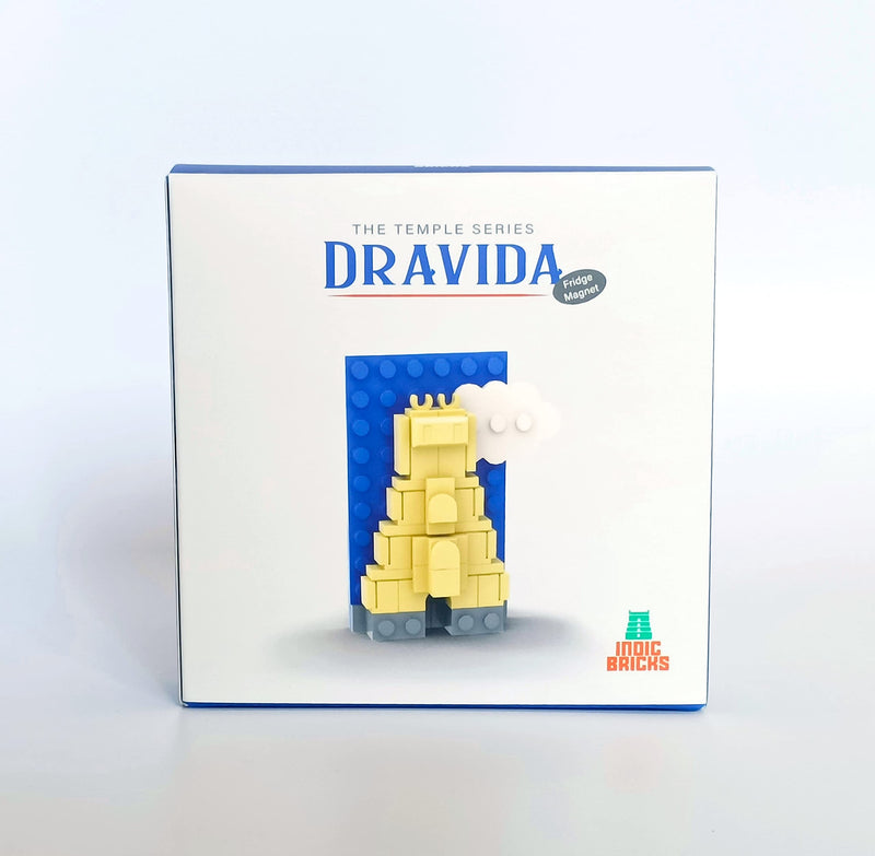 Build Your own Mini Dravida Temple Fridge Magnet DIY Cultural Gift from India