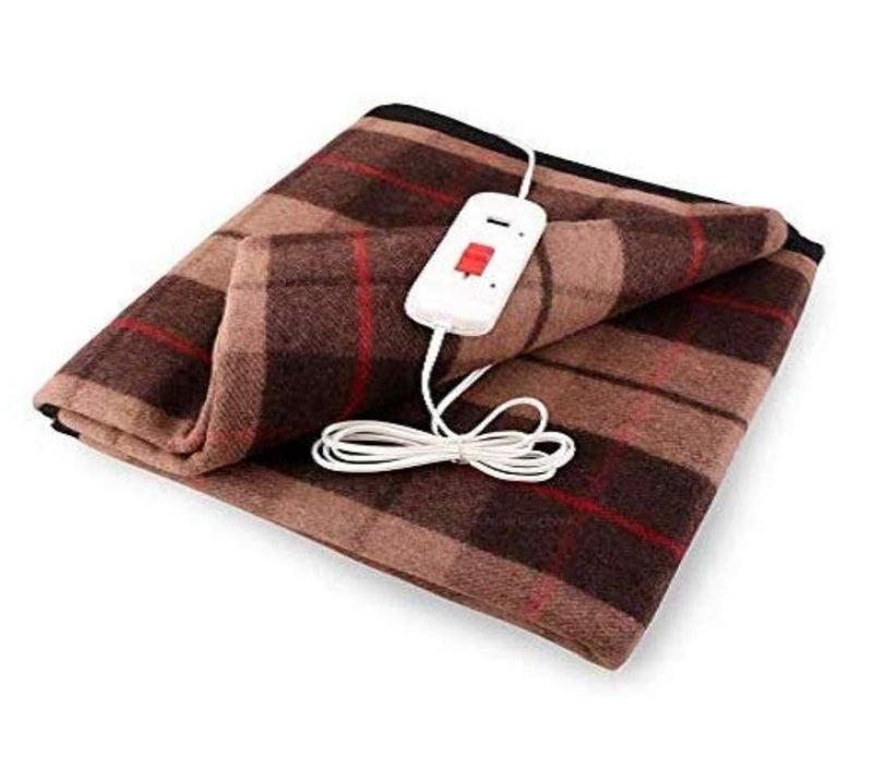 Cozy Woolen (75x150cm) Electric Blanket - Single Bed