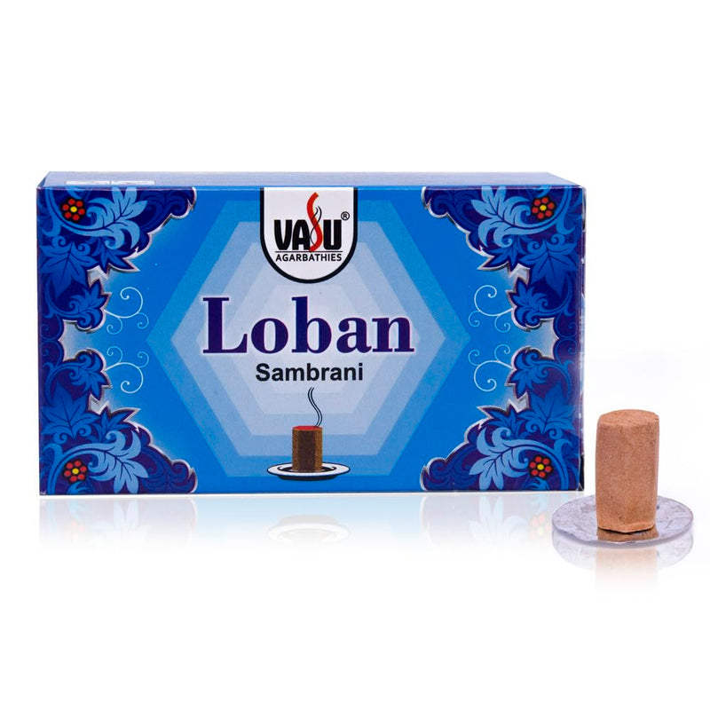 Cycle Vasu Loban Dhoop (Sambrani/Guggal) for Daily Puja - Pack of 1 (96 Nos Pack)