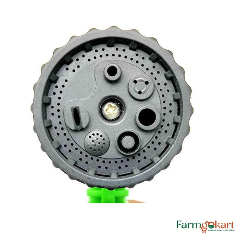 Farmgokart | 7 in 1 | Water Spray Gun a High Pressure Garden Hose Nozzle 7 Pattern | FULL , MIST , JET ,SHOWER , FLAT , CENTER AND CONE| Ideal for Plant Watering , Washing Car & Bikes ,