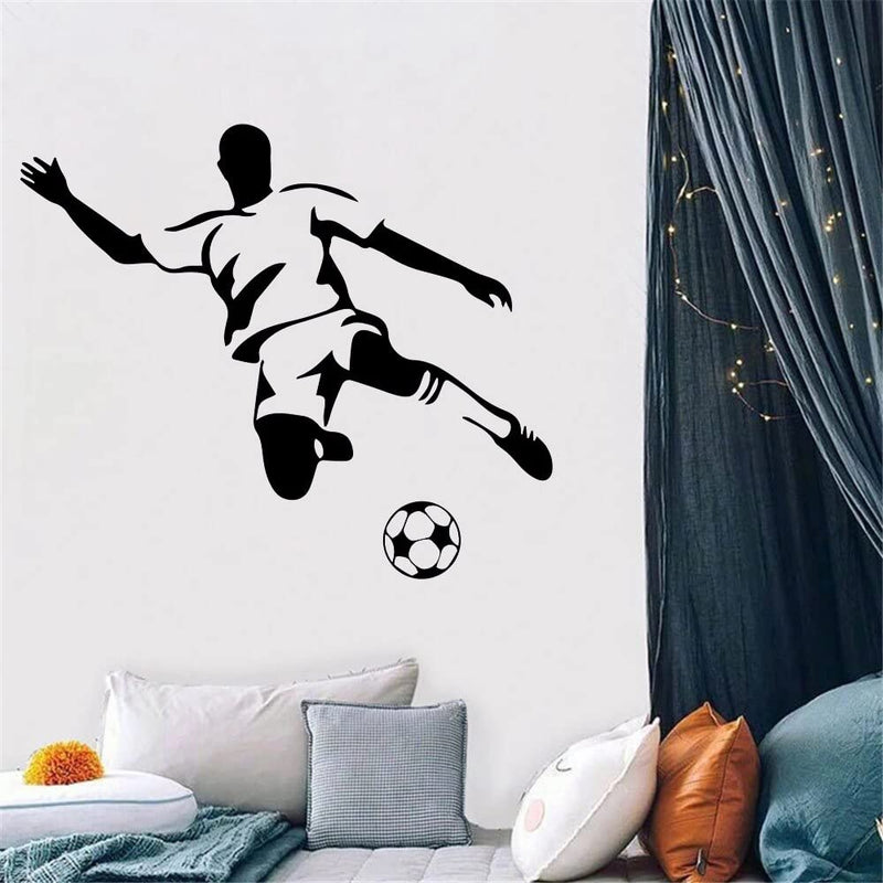 GADGETS WRAP Vinyl Decal Sticker FC Football Boy (Item Finish Size : 67cm x 58cm)