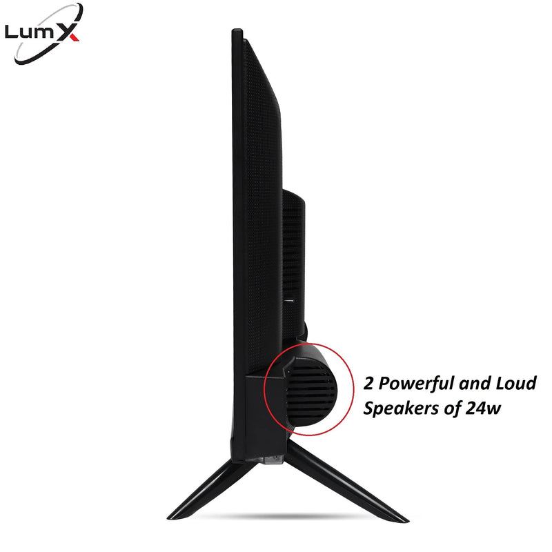 LumX 80 cm (32 Inches) HD Ready LED TV 32ZA532 (Black) (2021 Model)